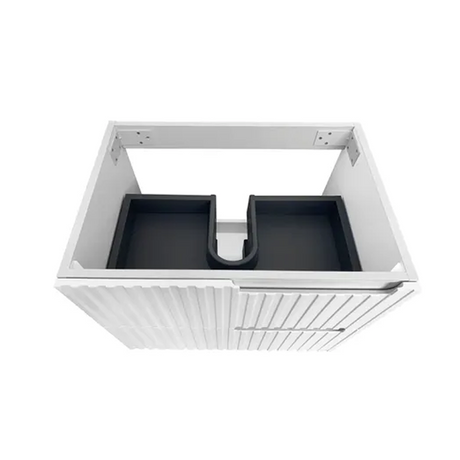 NOOSA Wall Hung Vanity 750mm Matte White