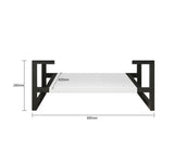 Vanity NOOSA Wall Hung 900mm Satin White