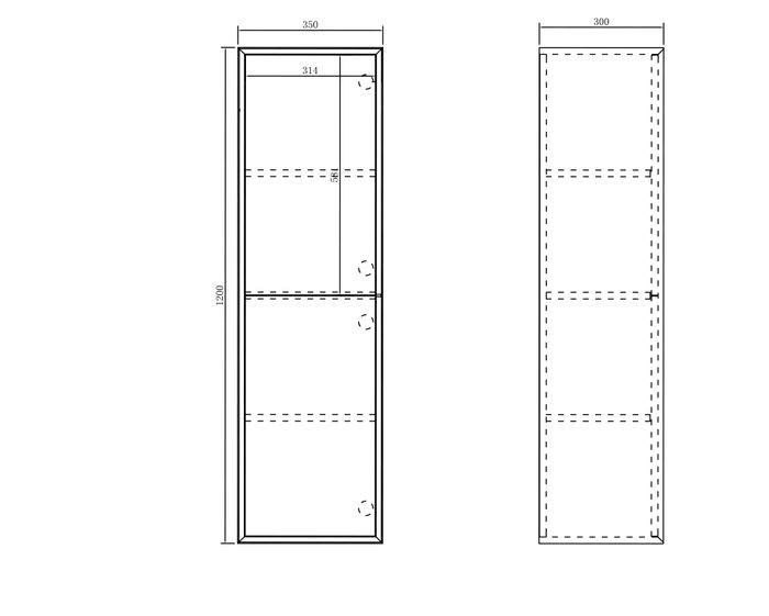 Noosa Tall Boy Matte White