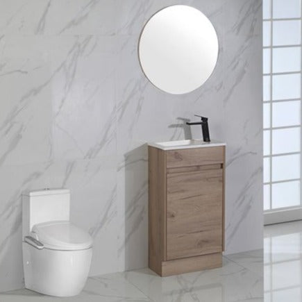 REVIT Mini Freestanding Vanity Max Oak