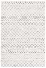 Oasis Selma White Grey Tribal Rug