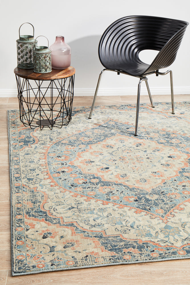 Odyssey 150 Navy Multi Rug
