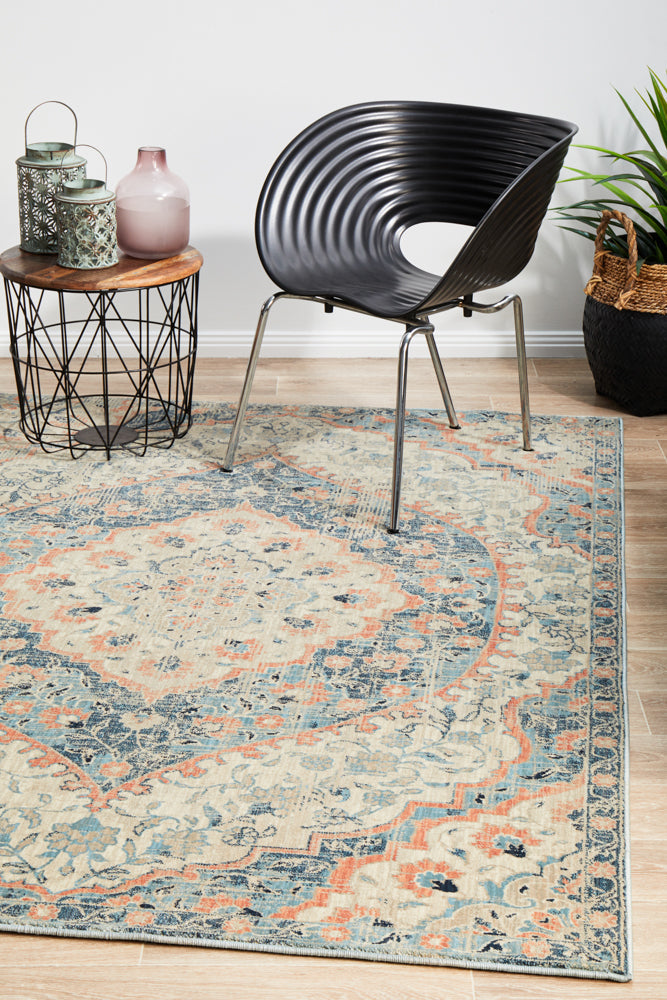 Odyssey 150 Navy Multi Rug