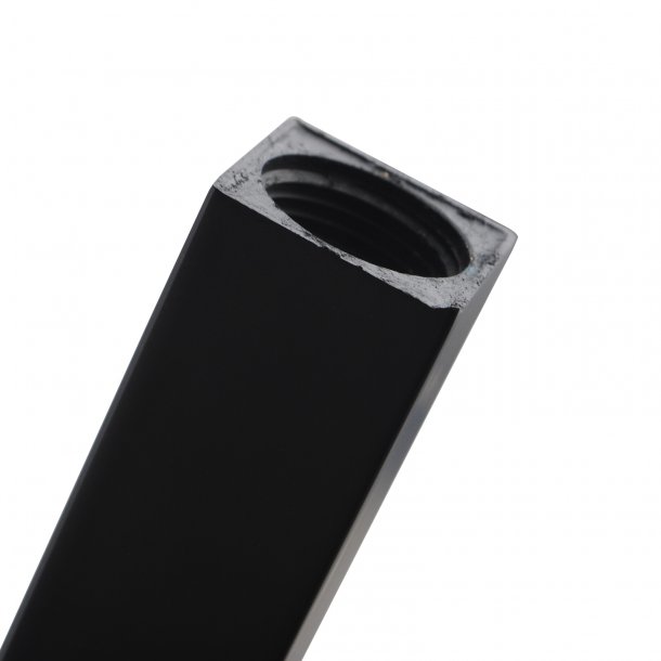 Blaze Square Ceiling Shower Arm 600mm - Black