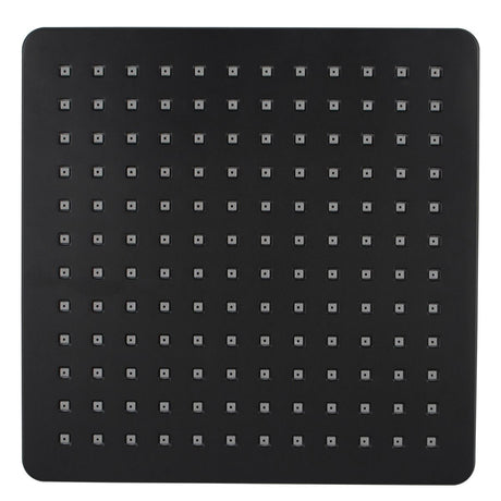 AQU Square ABS Rainfall Shower Head 200mm Discontinued - Black