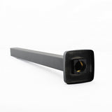 Blaze Square Ceiling Shower Arm 400mm - Black