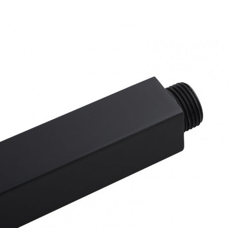Blaze Square Ceiling Shower Arm 300mm - Black