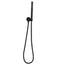 AQU Round Hand Held Shower Set - Black