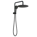 10'' Round Shower Station Top Water Inlet - Black