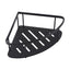 VOG Stainless Steel Shower Shelf - Black