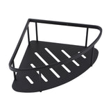 VOG Stainless Steel Shower Shelf - Black