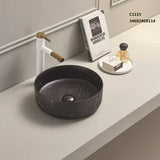 poseidon-round-matte-black-carrara-basin-400mm-x-400mm-x-140mm