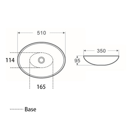 poseidon-gloss-white-basin-oval-510mm-x-350mm-x-95mm