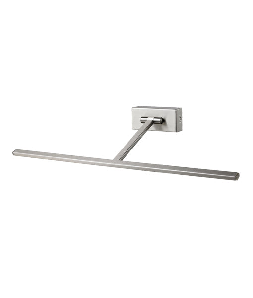 PARIS: LED Interior Satin Chrome Adjustable Picture Wall Light