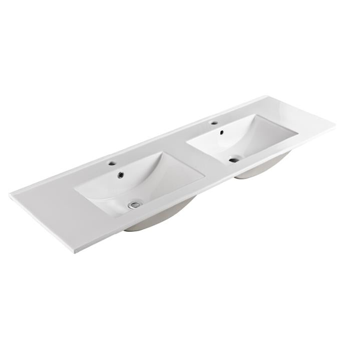 Fremantle PVC Wall Hung Cabinet Vanity 1500mm (Matte Black) (Single/Double Bowl)