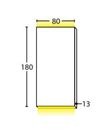 PDL: LED Exterior Wall Rectangular Up/Down Pillar Lights IP65