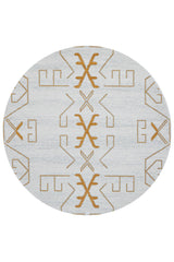 Paradise Cala Gold Round Rug