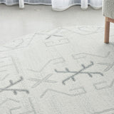 Paradise Cala Grey Round Rug