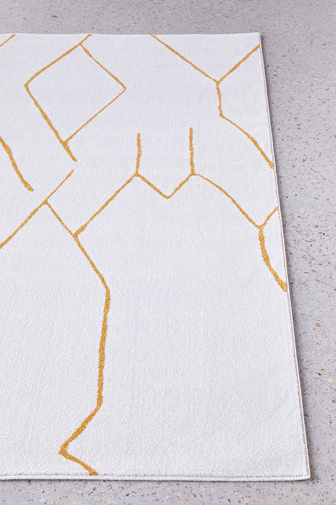 Paradise Ivy Gold Rug