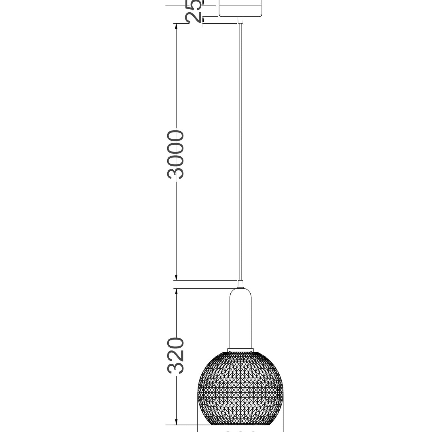 PELOTA: Modern Interior Wine Glass Segmented Glass Pendant Lights
