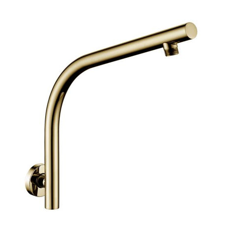 Pentro Wall Mounted Shower Arm - Brushed Brass