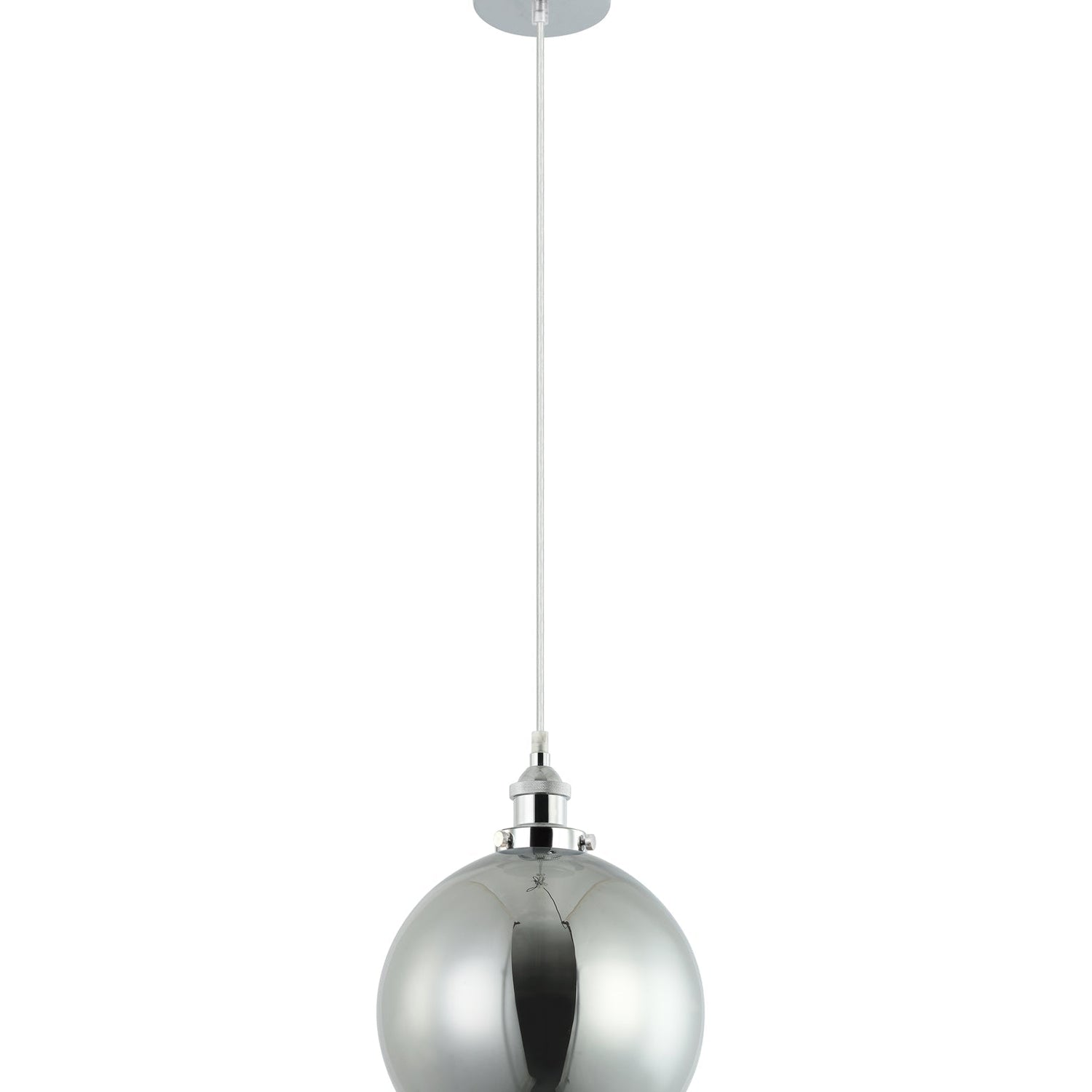PESINI: Interior Wine Glass with Antique Brass/ Chrome Highlight Pendant Lights