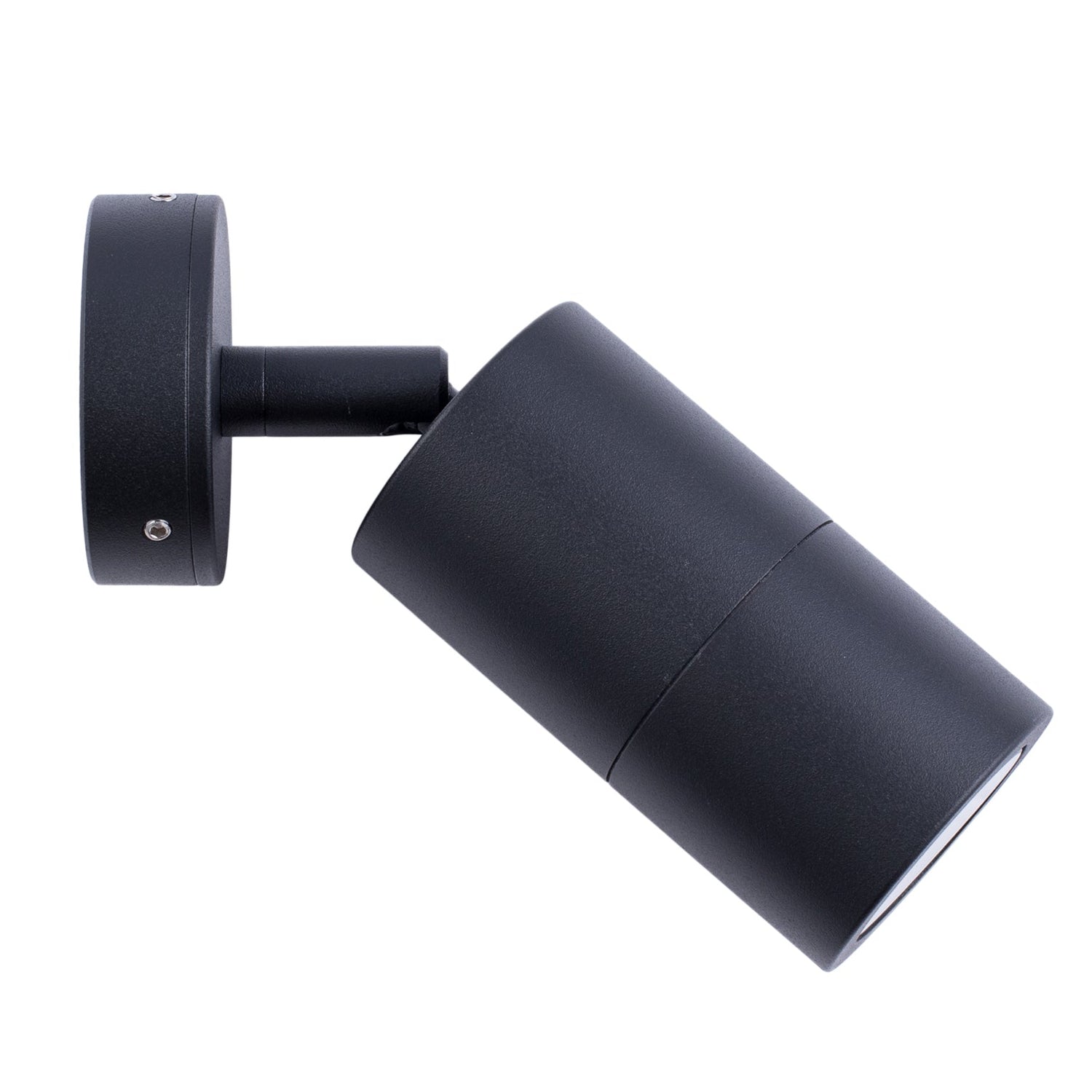 MR16 Exterior Wall Pillar Spot Lights (Black Aluminium) IP65