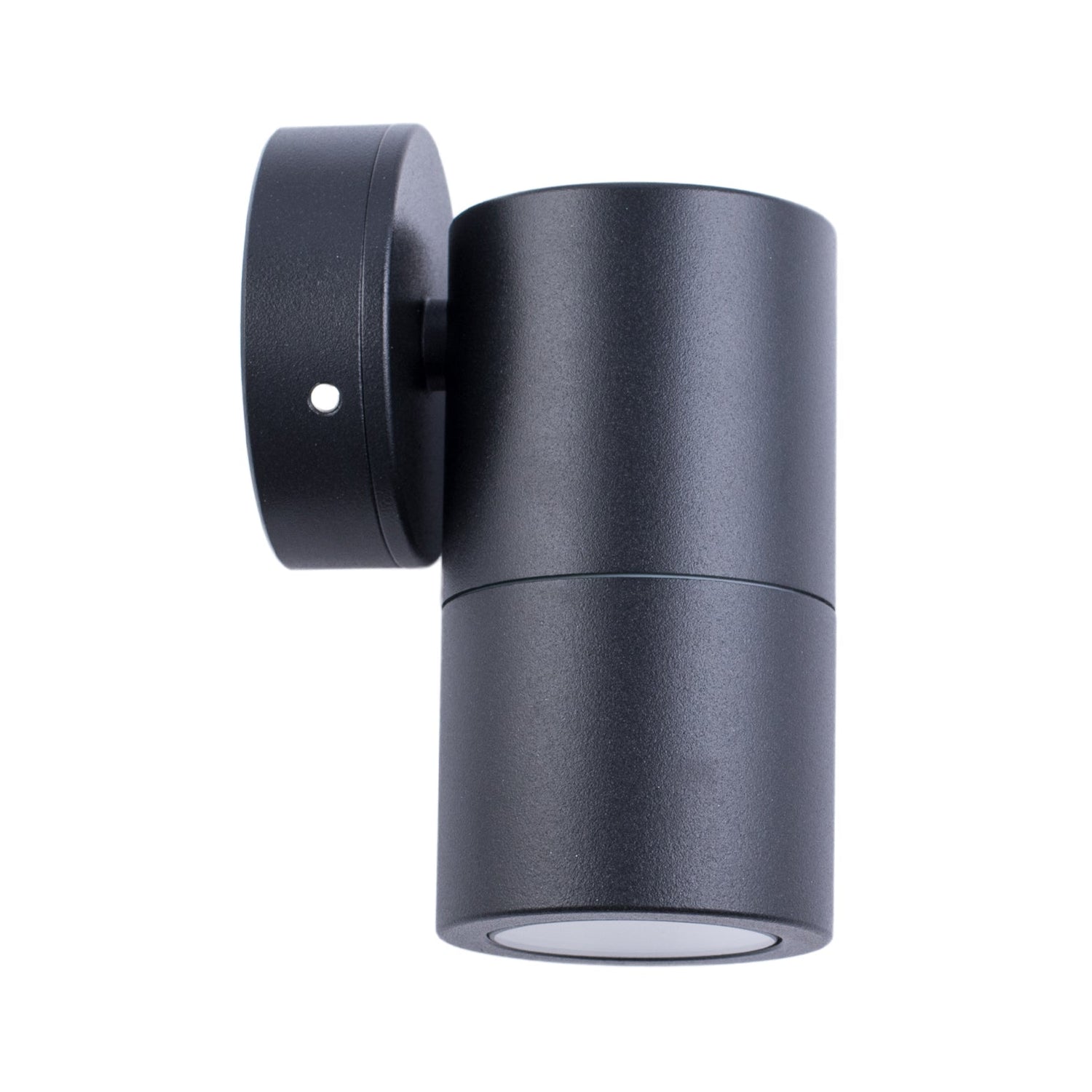 GU10 Exterior Wall Pillar Spot Lights (Black Aluminium) IP65