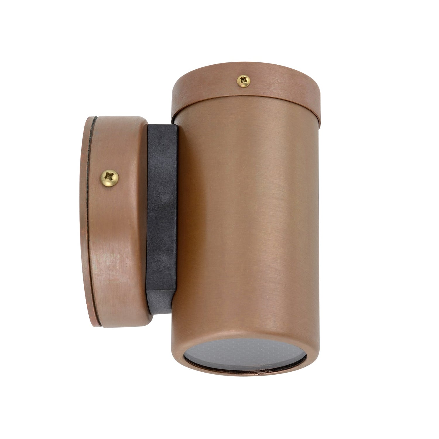 GU10 Exterior Wall Pillar Spot Lights (Aged Copper) IP54