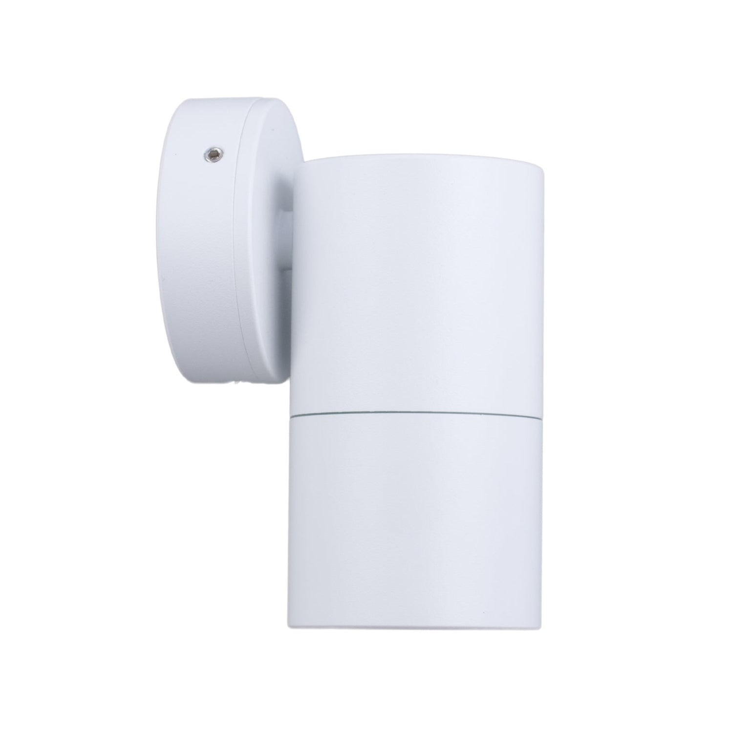 GU10 Exterior Wall Pillar Spot Lights (White Aluminium) IP65