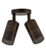 MR16 Exterior Wall Pillar Spot Lights (Antique Brass) IP65