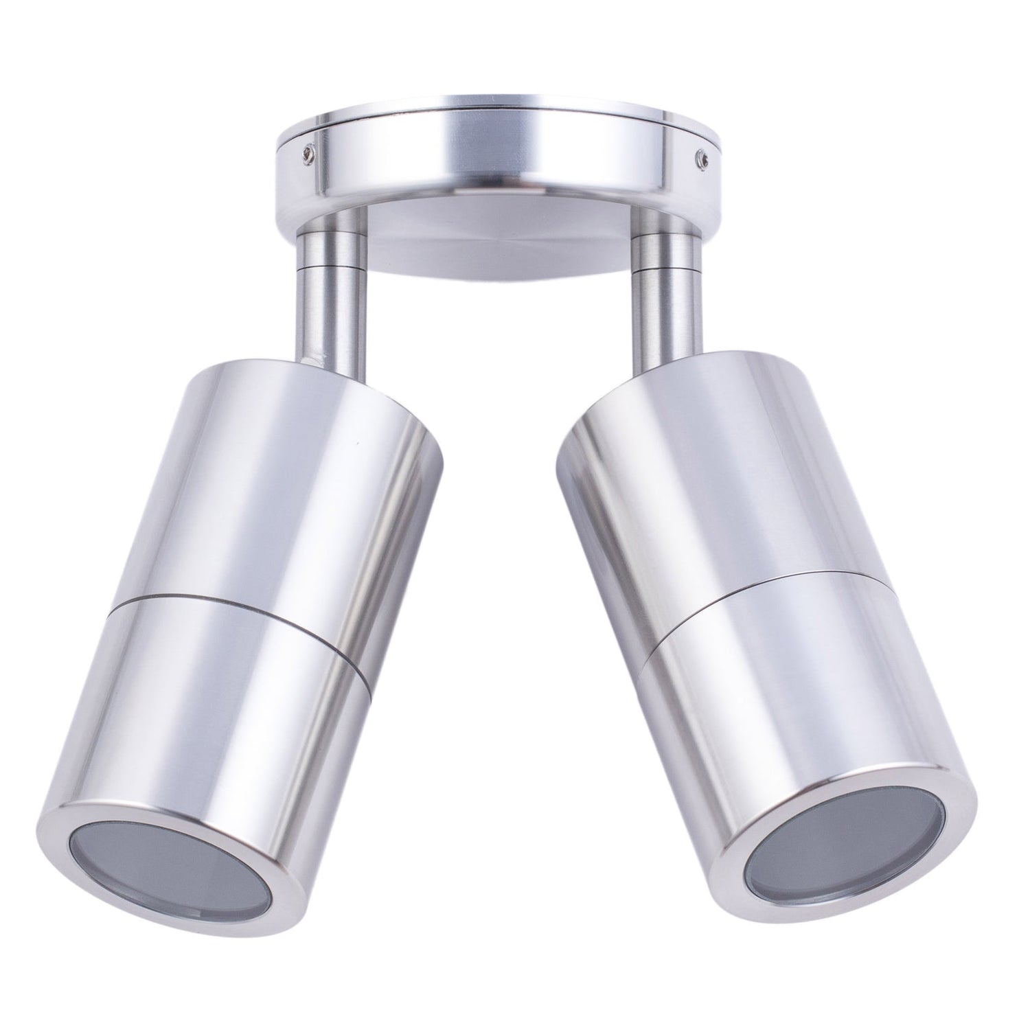 GU10 Exterior Wall Pillar Spot Lights (Anodized Aluminium) IP65