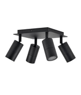 GU10 Exterior Adjustable Head Bar Lights (Black) IP44