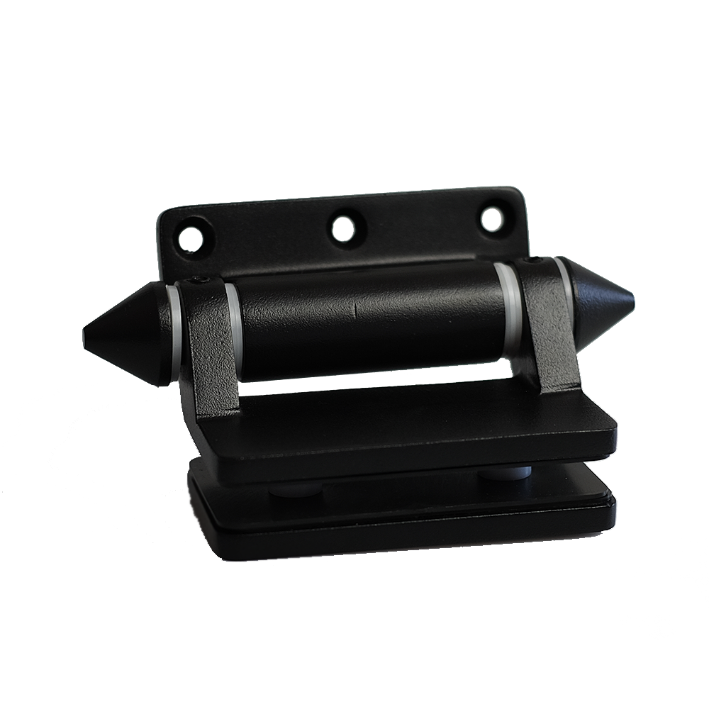 Pool Hinge - 90 ° Glass to Wall - Heavy Duty Spring