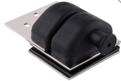 Pool Latch - 180 ° Glass to Square Post