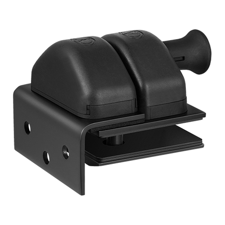 Latch - 90 ° Glass to Wall/Square Post