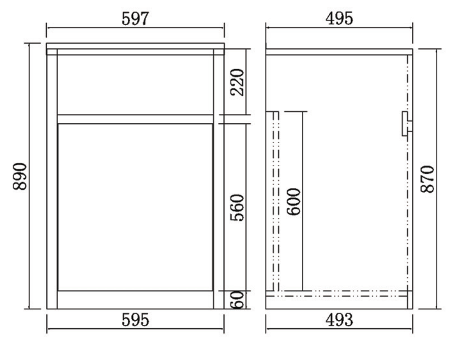 30l-laundry-tub-and-cabinet-597mm-x-495mm-x-890mm