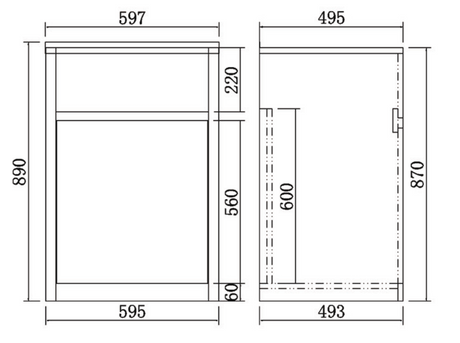 30l-laundry-tub-and-cabinet-597mm-x-495mm-x-890mm