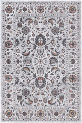 Malo Edward Ivory & Red Traditional Rug