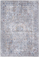 Malo Aurora Grey & Blue Traditional Rug