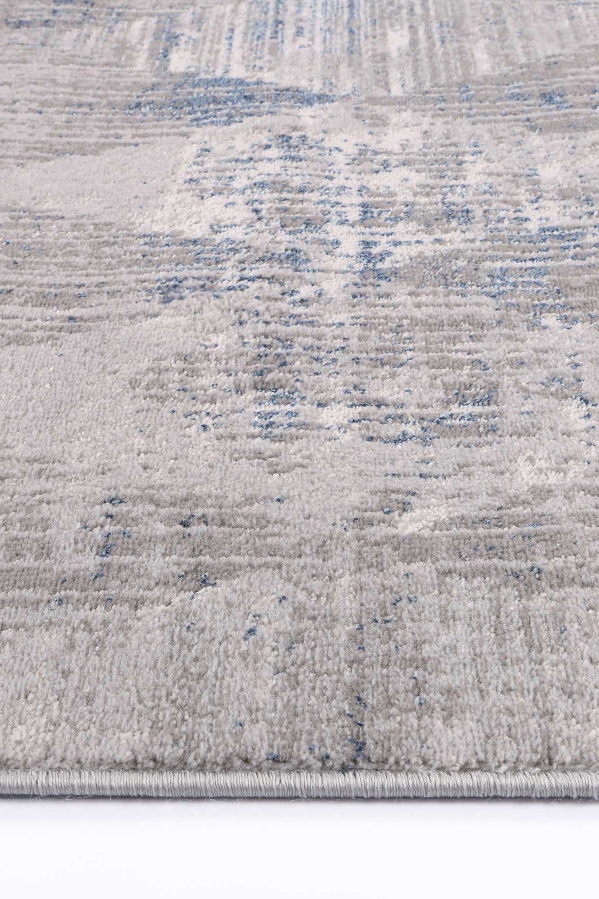 Malo Harlequinn Grey & Blue Geometric Rug