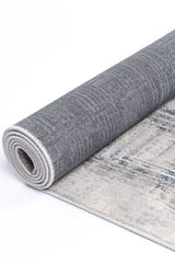 Malo Harlequinn Grey & Blue Geometric Rug