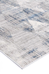 Malo Harlequinn Grey & Blue Geometric Rug