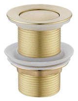 Push Plug Waste 32mm (Brushed Gold)