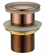 Push Plug Waste 32mm (Rose Gold)