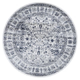 Ligures  Navy Cream Traditional Rug