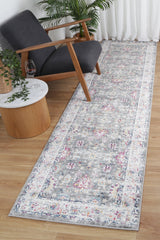 Ligures  Grey Multi Traditional Rug