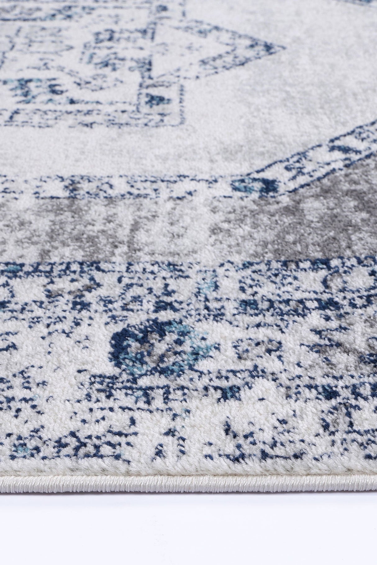 Ligures Navy Cream Ancient Rug