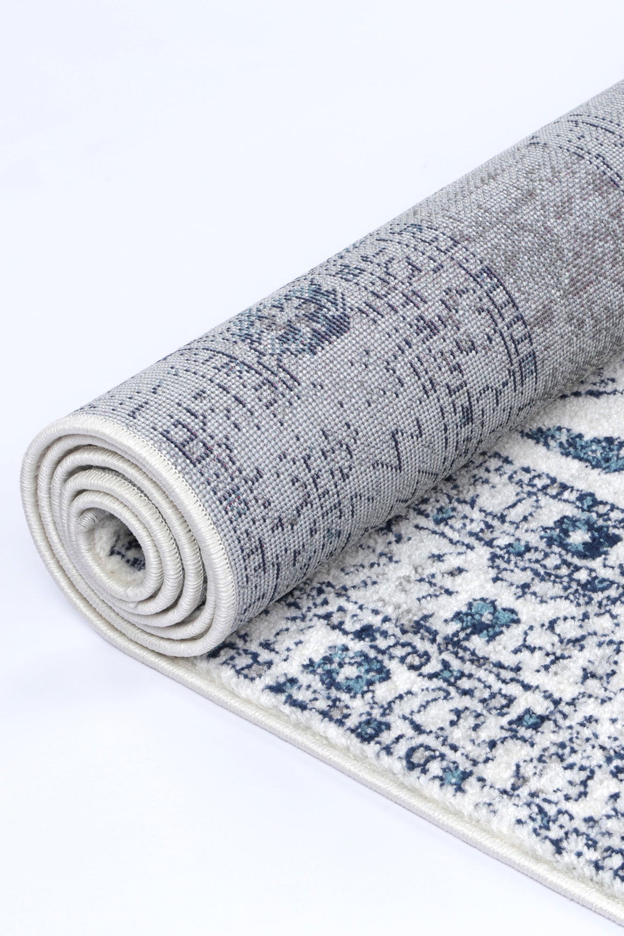Ligures Navy Cream Ancient Rug