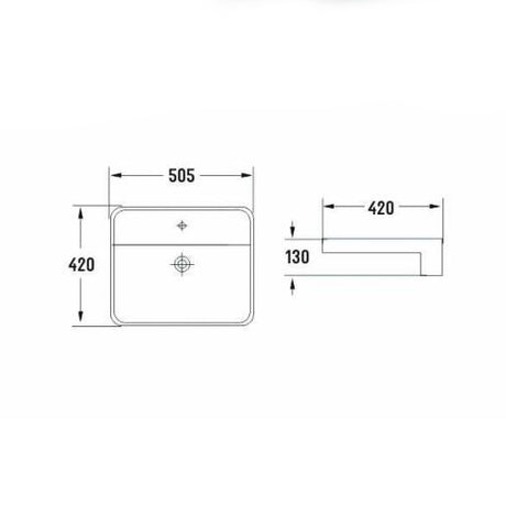 poseidon-semi-recess-basin-rectangle-502-x-402-x-130mm